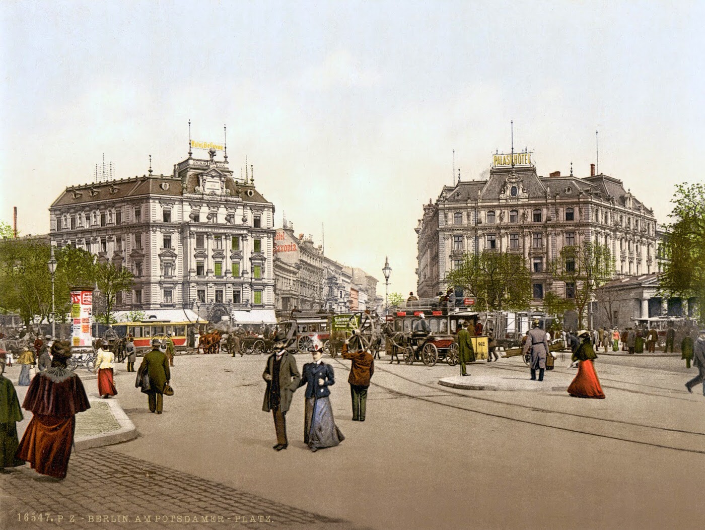 Potsdam Square, Berlin, Germany, 1890