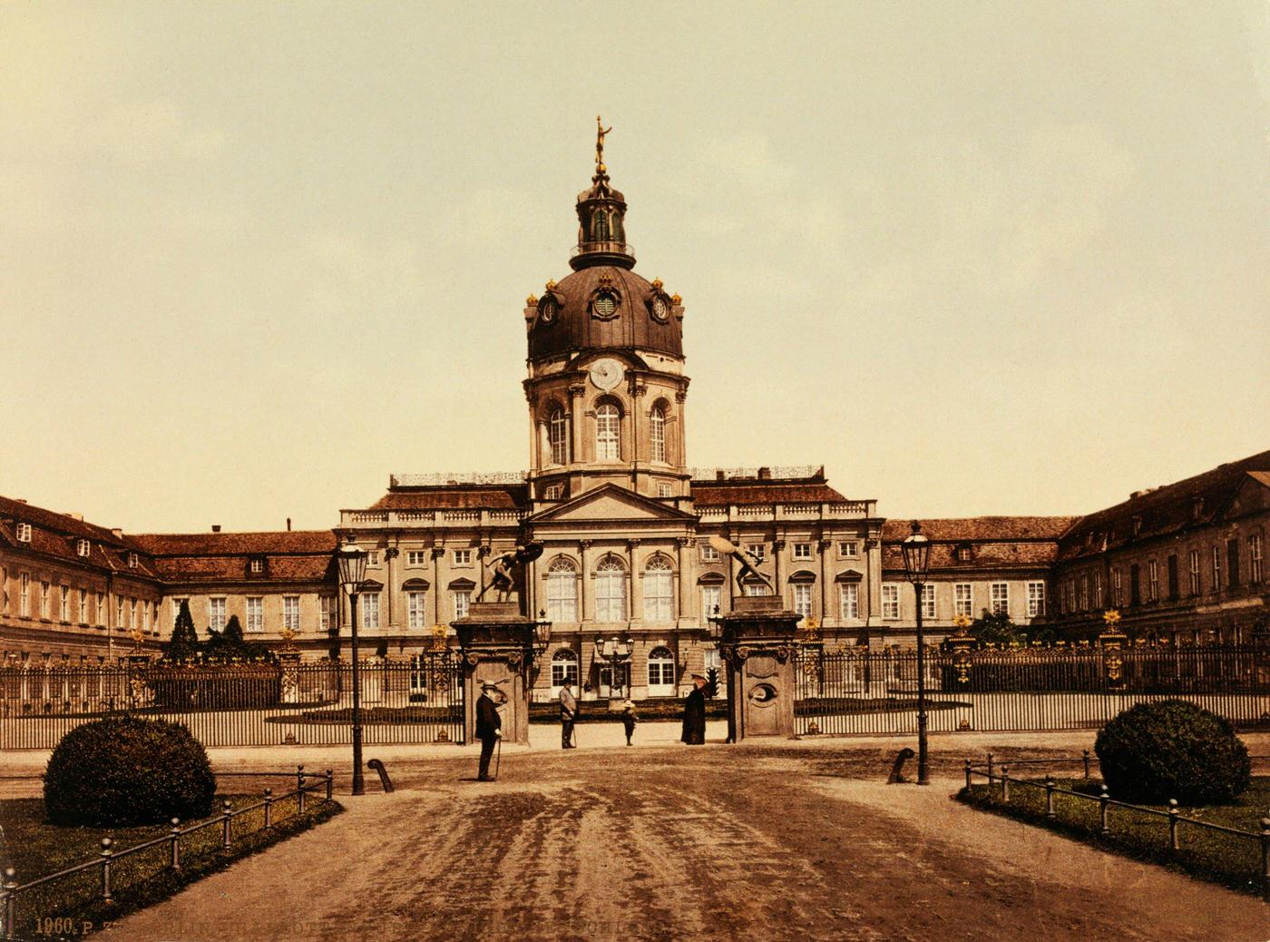 The Charlottenburg Royal Castle, Berlin, Germany, late 19th century.