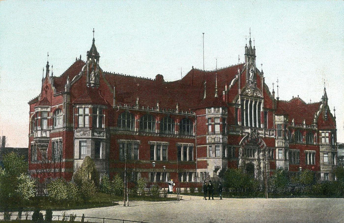 The Museum of Applied Arts in Hamburg, Germany, 1890s