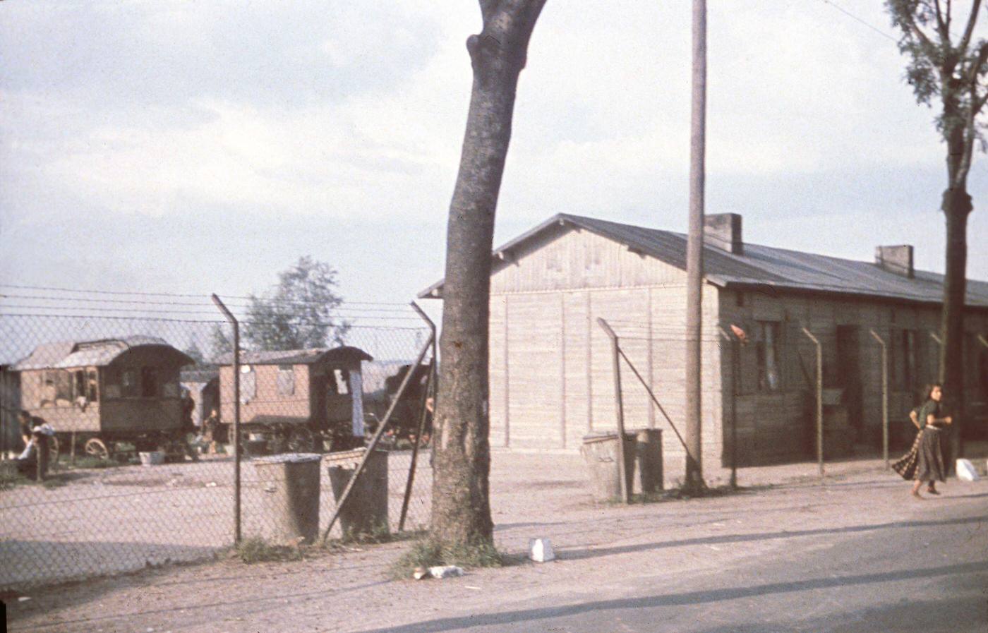 Sinti camp targeted by the Racial Hygiene Research Center, which provided the pseudo-scientific basis for the extermination and forced sterilization of thousands of Sinti and Roma in 1940.