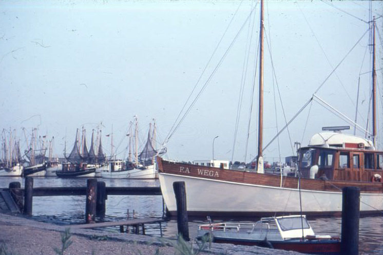 FA. Vega Docked at Husum Port, 1966