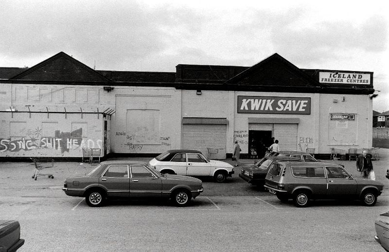 Birkenhead Kwik Save and Iceland, 1980s