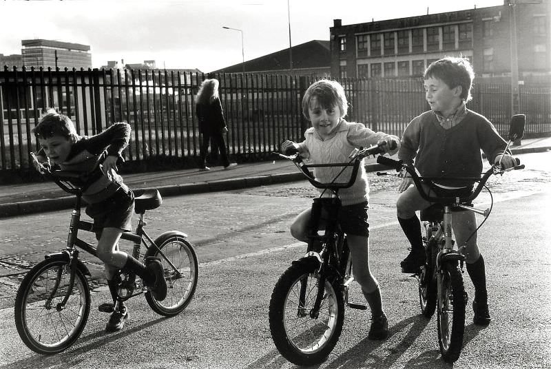 Boys on Grifters, Vauxhall, 1980s