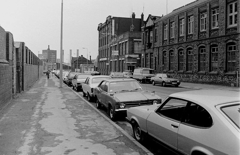 Cortina and Capri on Love Lane, 1980s