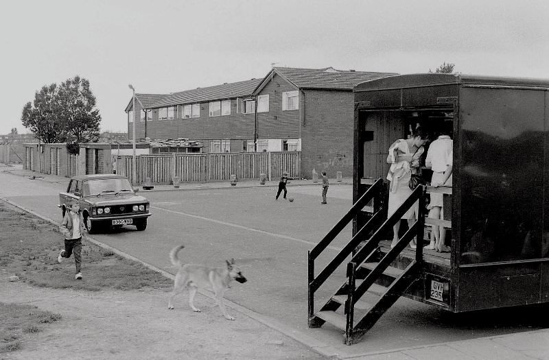 Mobi in Kirkby, 1980s