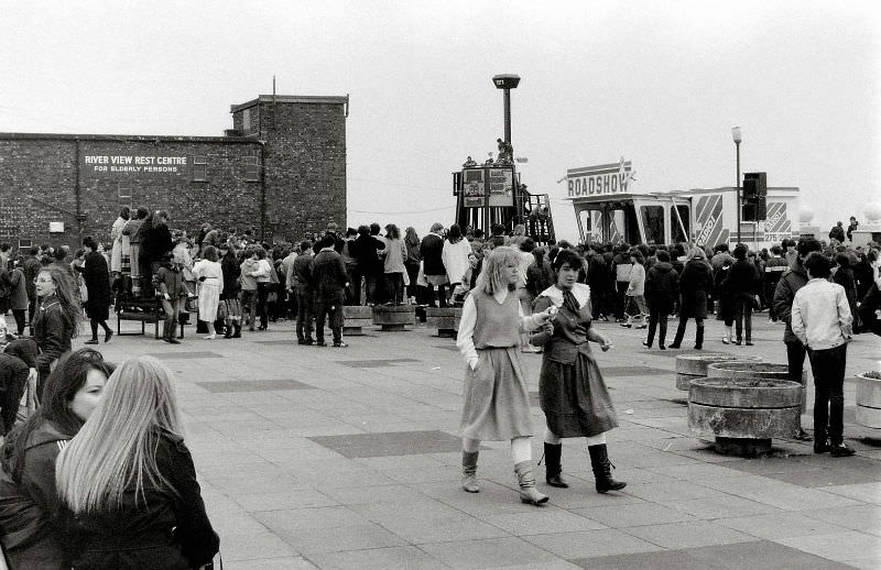 Radio 1 at Pier Head, 1980s