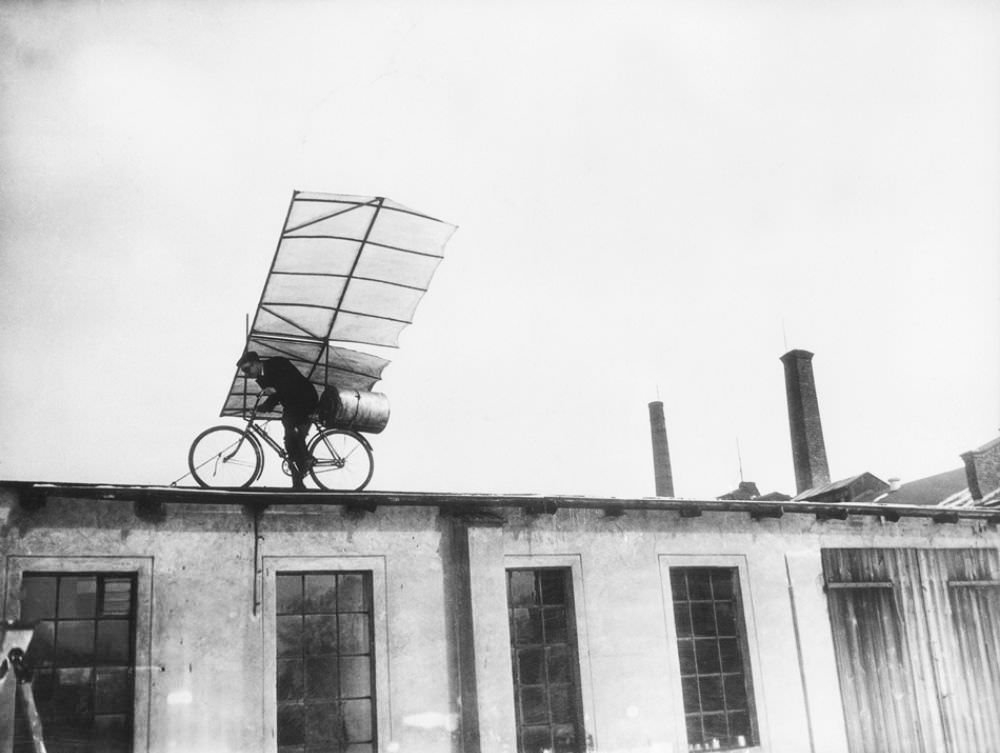 The Flight of Fancy: Max Wiedenhöft and His Illustrious Rocket-Powered Bike
