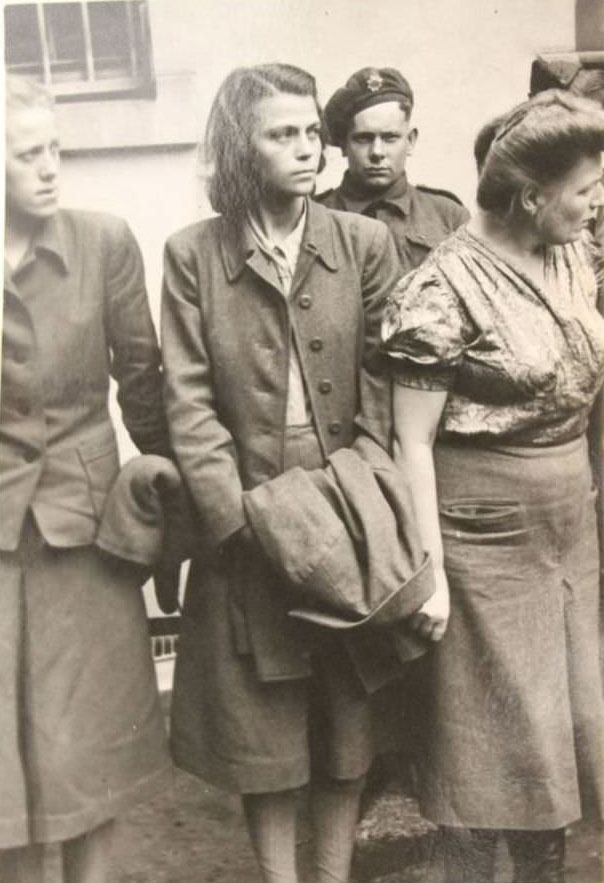 Bothe (left) was a Nazi concentration camp guard imprisoned for war crimes but eventually released.