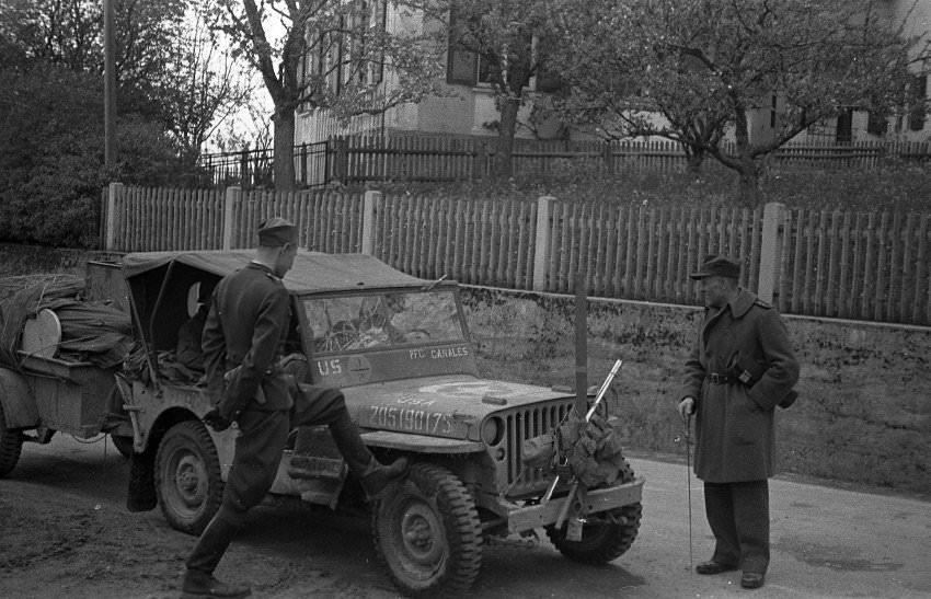 The identity of the photographer, who apparently was allowed to freely take pictures of the camp both before and after its liberation, remains a mystery.