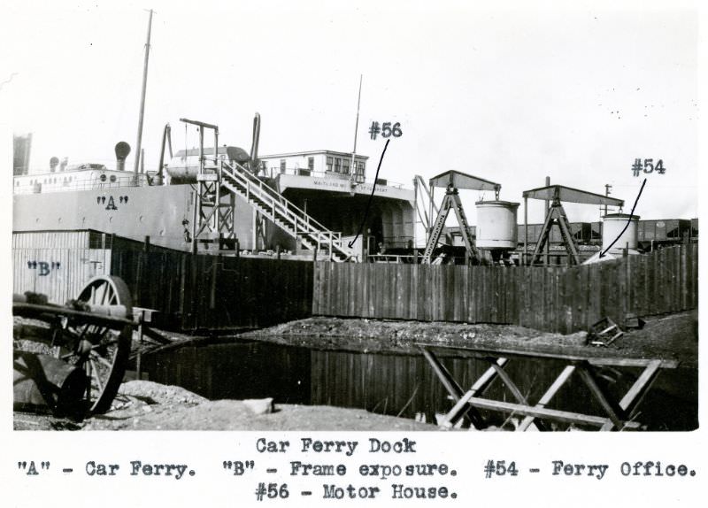 Car Ferry Dock, 1924