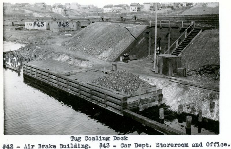 Tug Coaling Dock, 1924