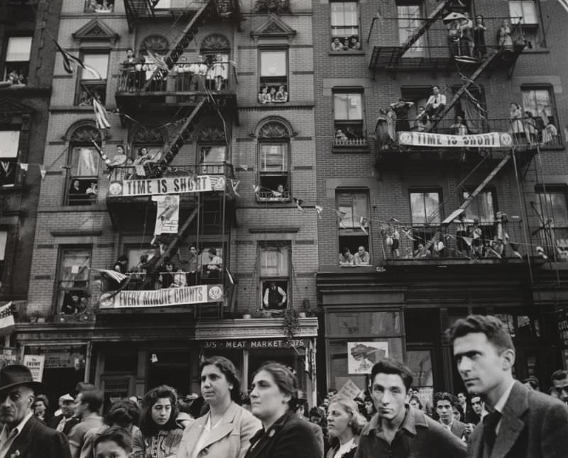 Lower East Side, 1942.