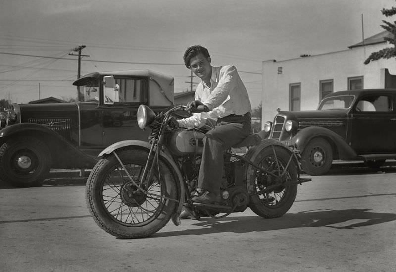 Harley-Davidson, circa 1936