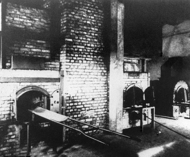 A temporary gas chamber was made close to the crematorium (pictured) at Ravenbruck concentration camp in order to kill double the number of people.