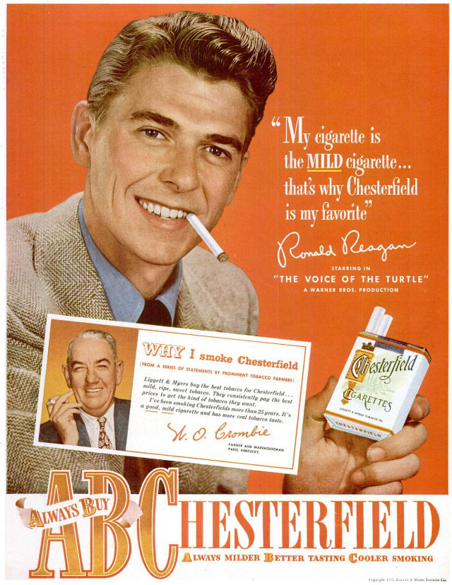 Chesterfield Ad, 1948