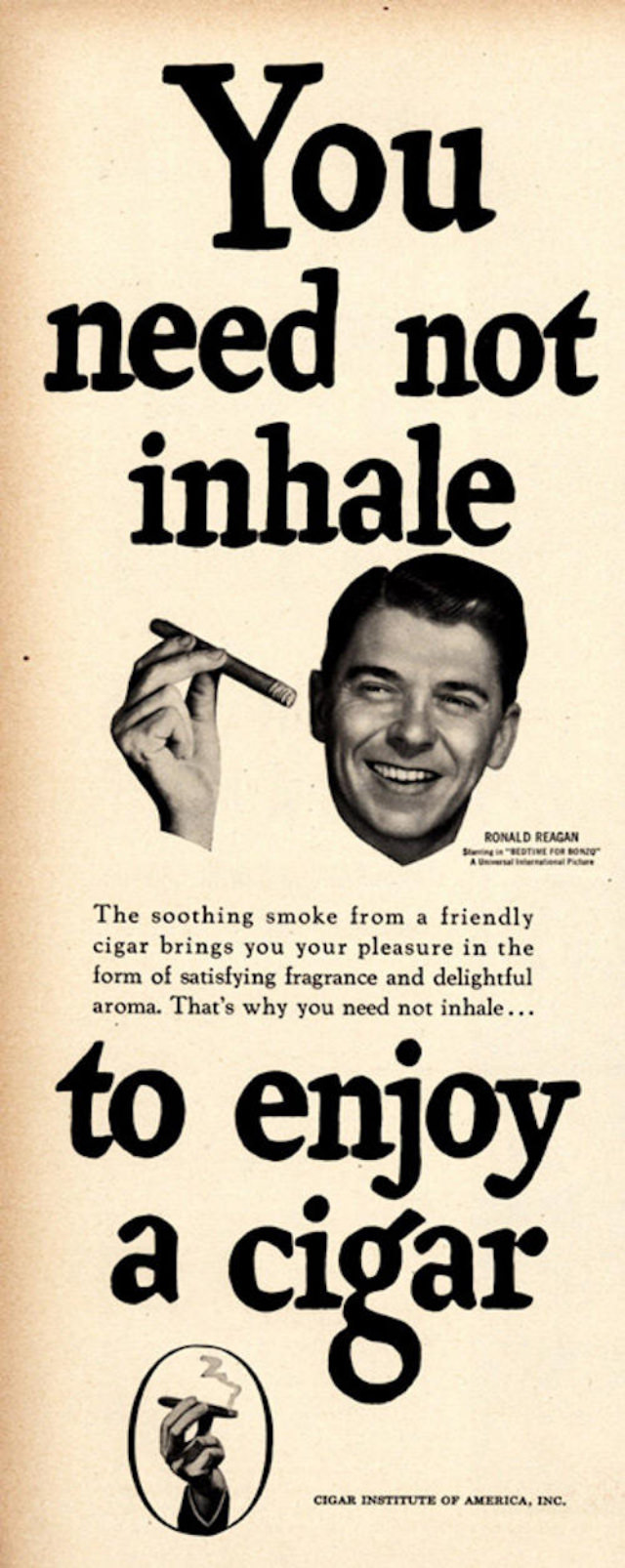 Cigar Institute of America Ad, 1951