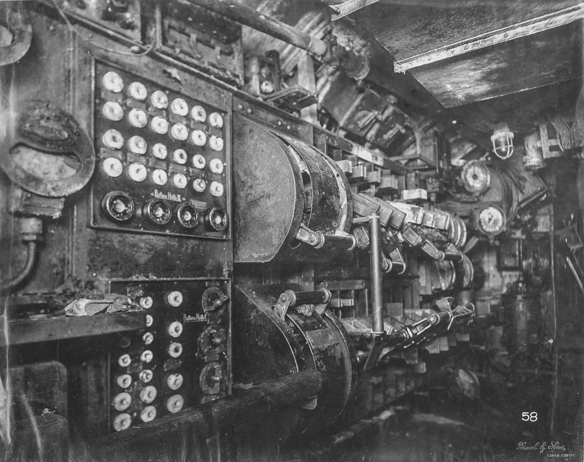 Electric control room.