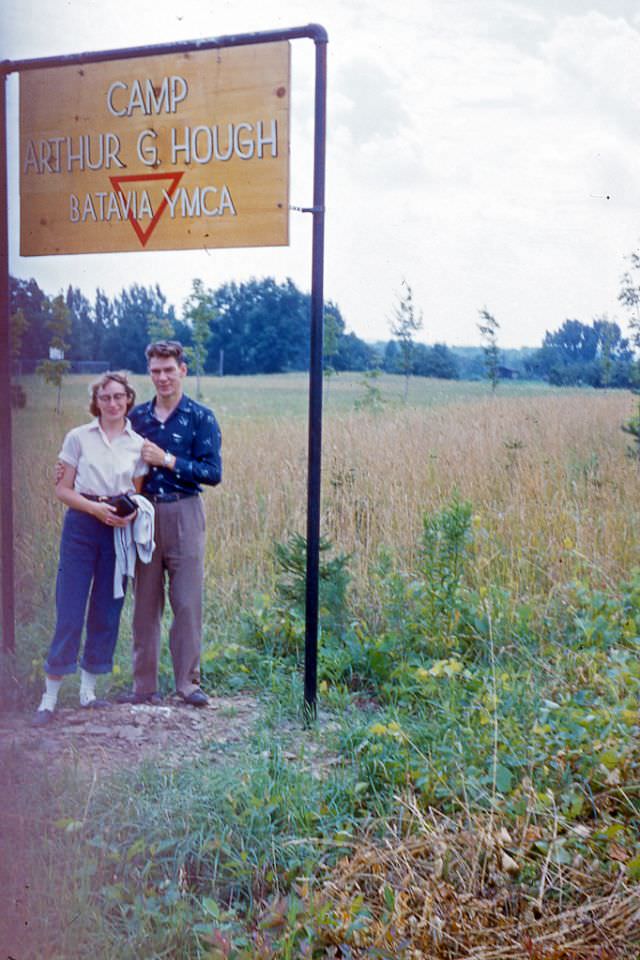 Joe & Eunie (Eunie's sign)", August 1958