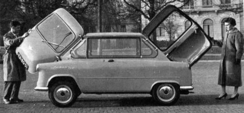 A Step Back in Time: The Two-Faced Zündapp Janus Microcar of the Late 1950s