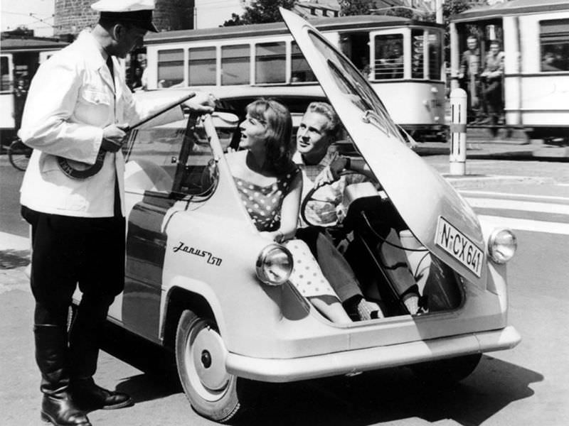 A Step Back in Time: The Two-Faced Zündapp Janus Microcar of the Late 1950s