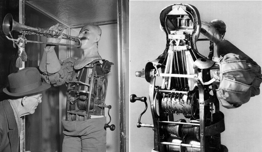 Discover The World’s First Robot Ever Created Kaufmann's Trumpet