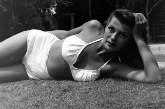 Rita Hayworth intimate photo shoot 1945
