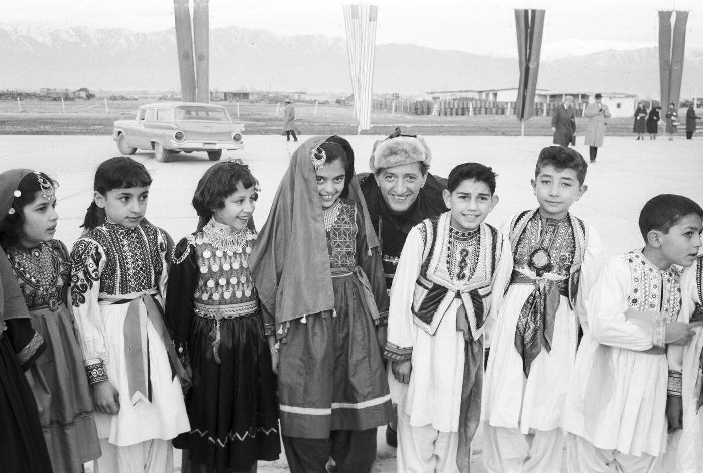 President Dwight David Eisenhower in Afghanistan, 1959.