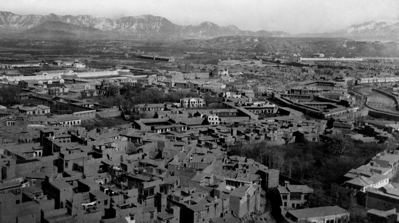 View of old Kabul, 1951.