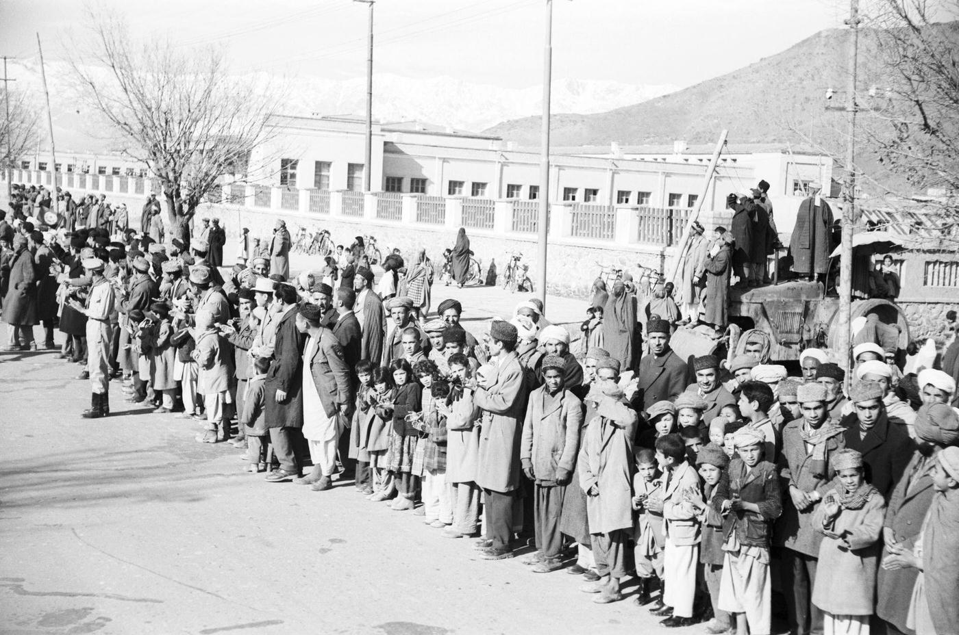 On the occasion of an official trip to Afghanistan, 1959