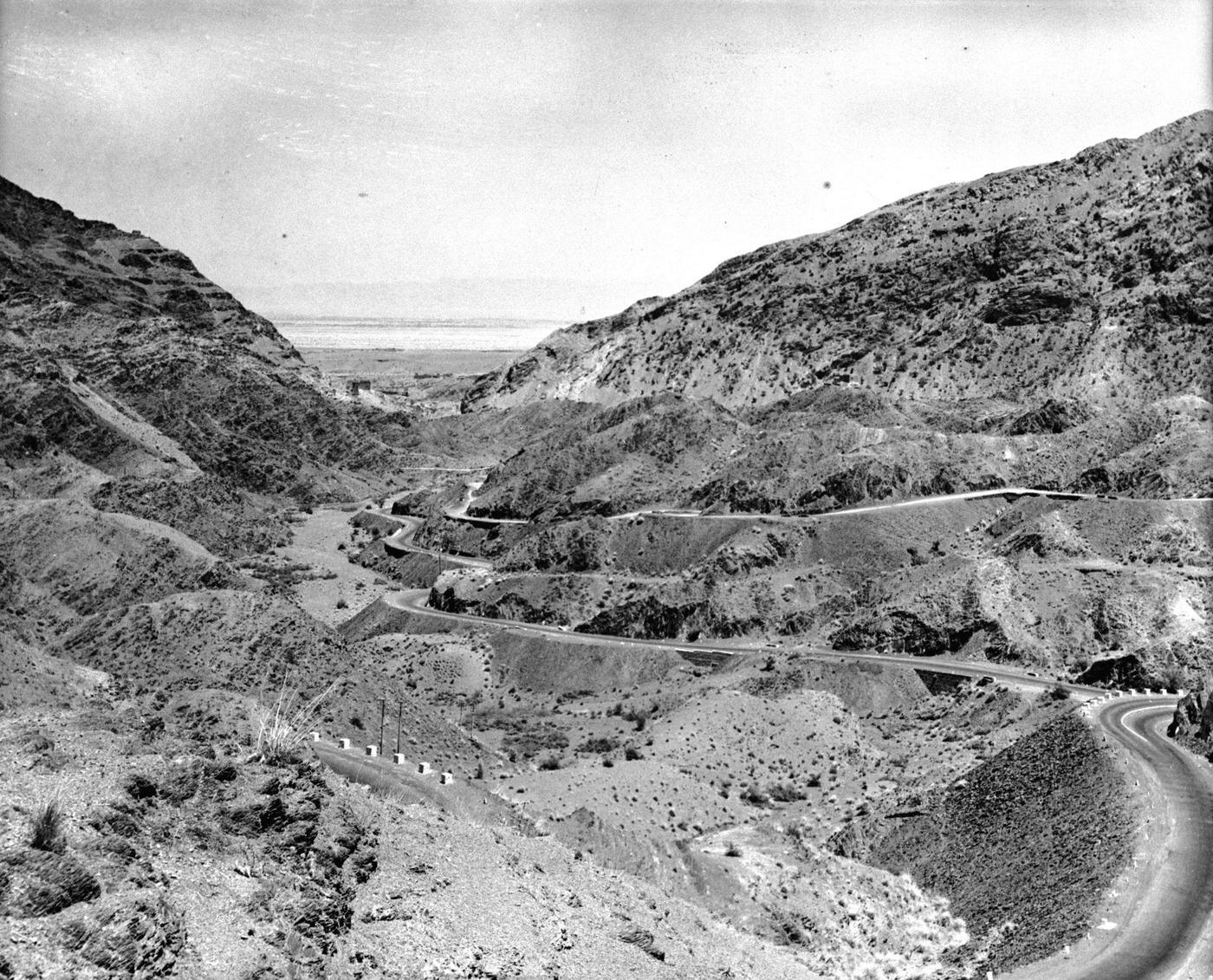Khyber Pass, circa 1950.