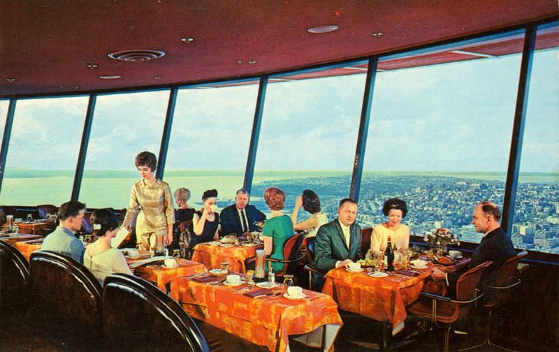 Space Needle Restaurant, Seattle, WA