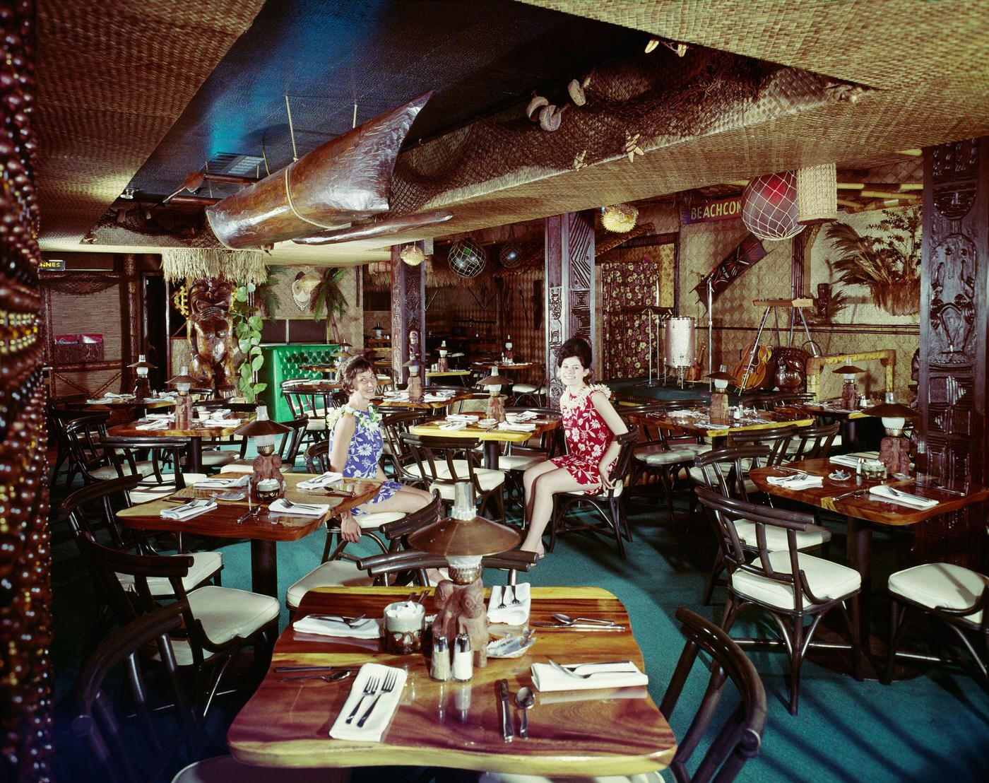 Beachcomber Hotel Restaurant, Harrisburg, Pennsylvania, 1960s