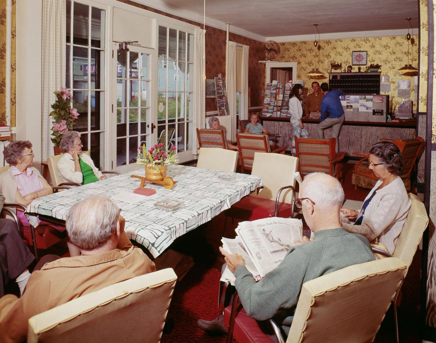 Lakeside Hotel, Weirs Beach, New Hampshire, 1960s