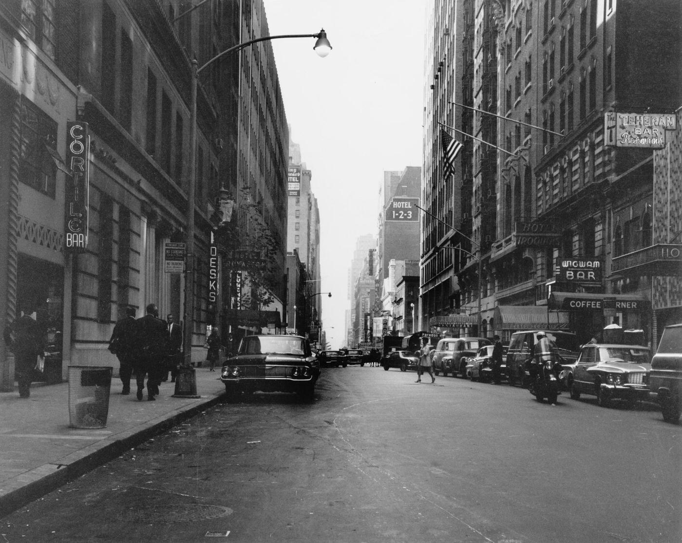 The Hotel Algonquin Manhattan, New York City, 1961