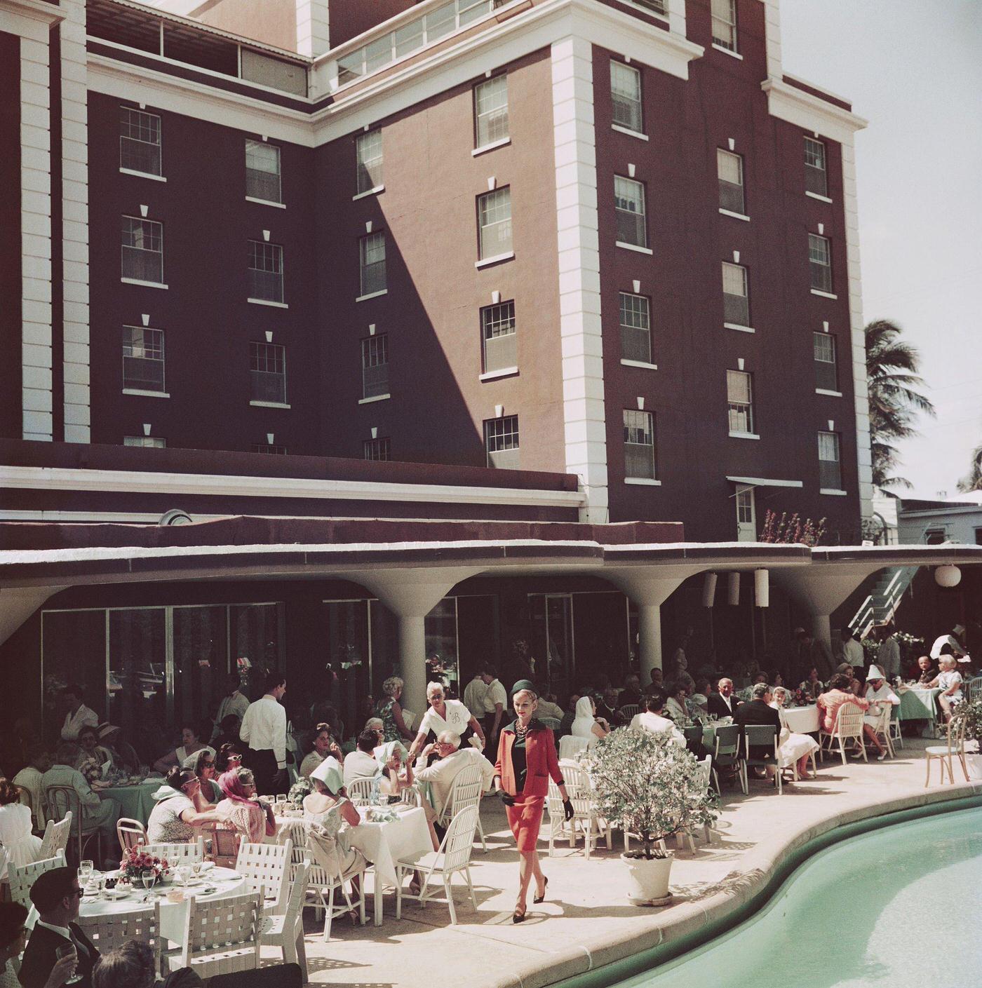 Colony Hotel in Palm Beach, Florida, 1961.