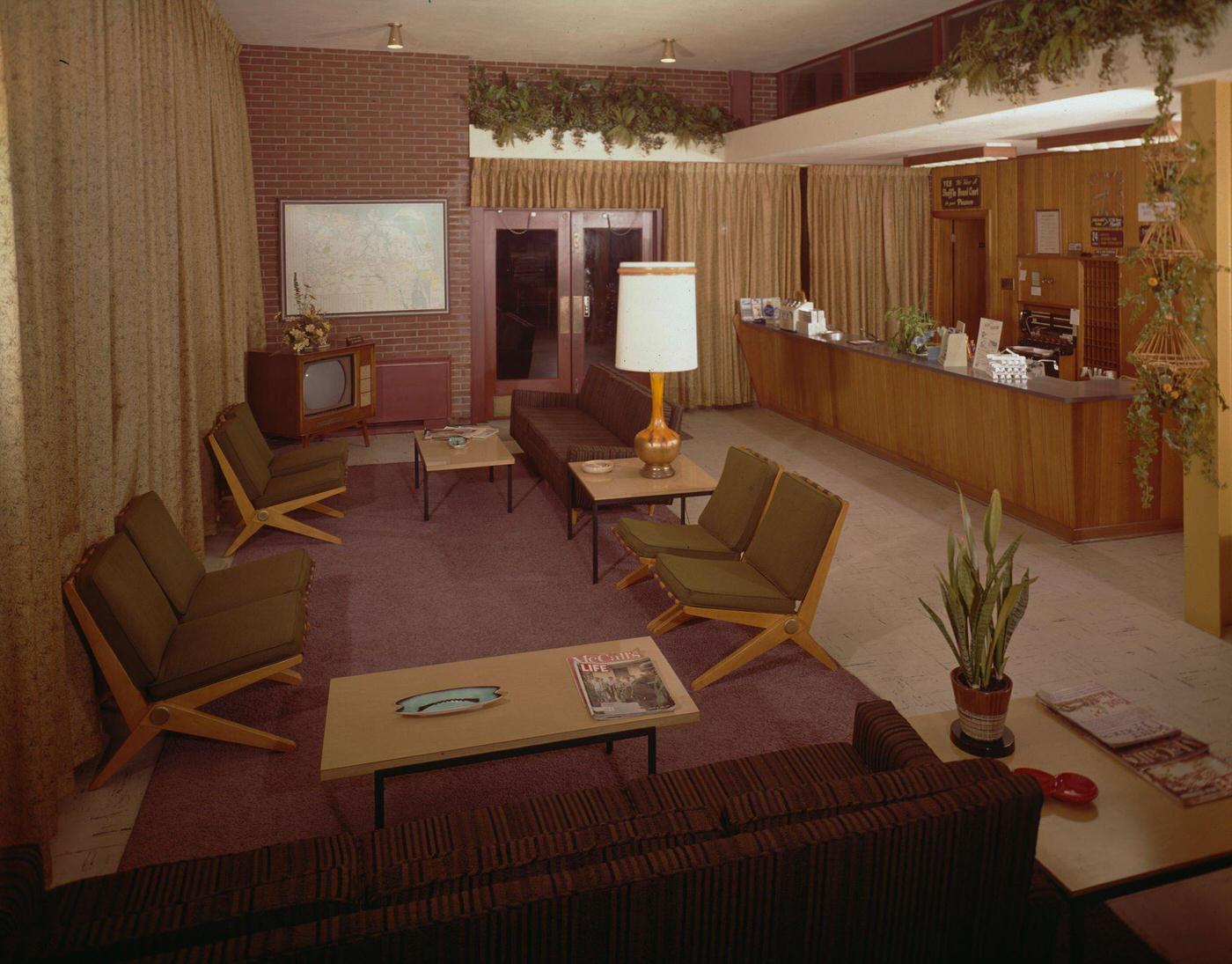 Ocean Ranch Motel, Montauk, New York, 1965