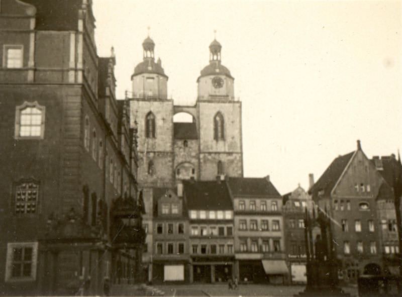 Wittenberg town church, 1930s