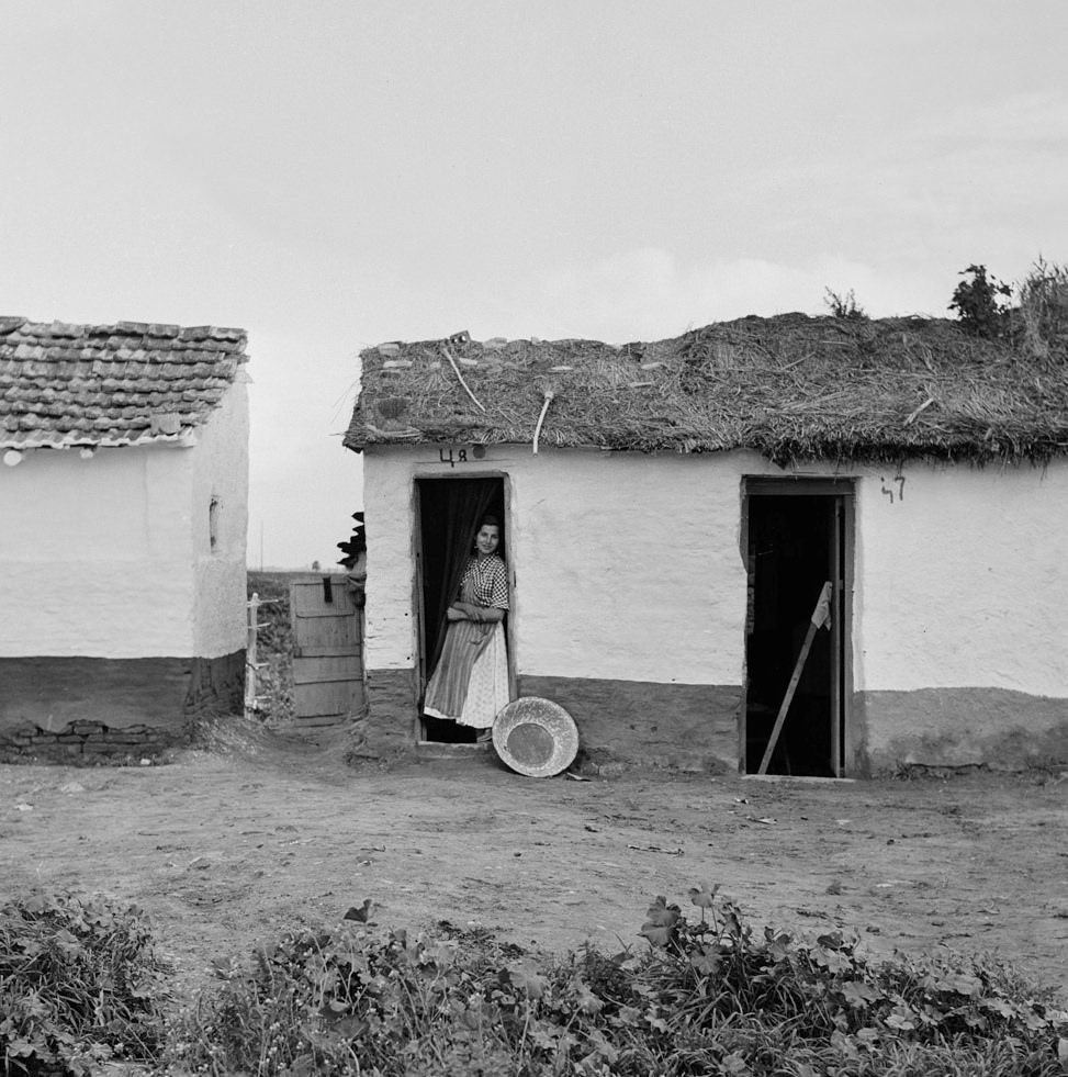 Woman in Doorway, Spain, 1956