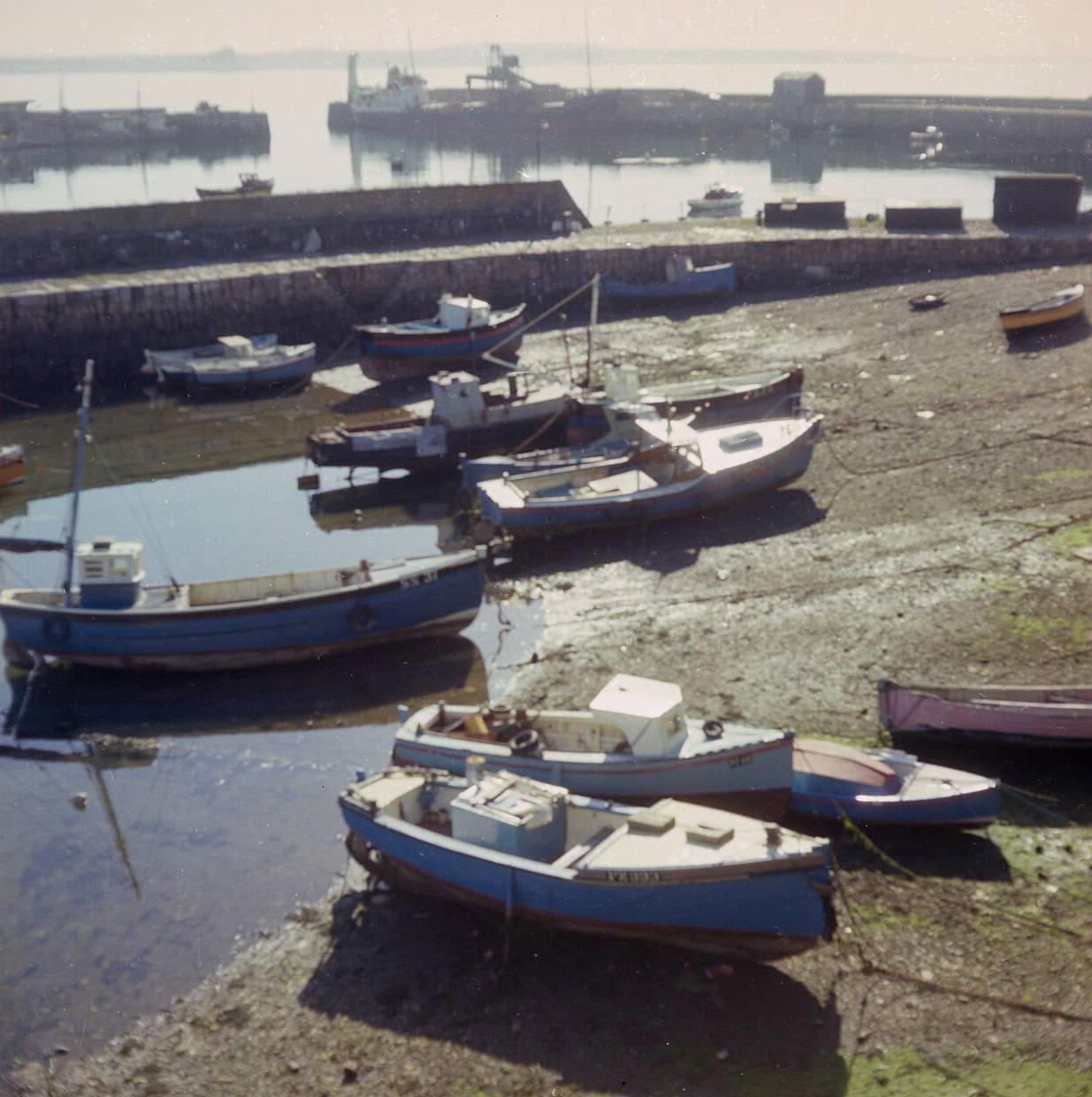 Penzance Harbour, Cornwall, 1967-1970.