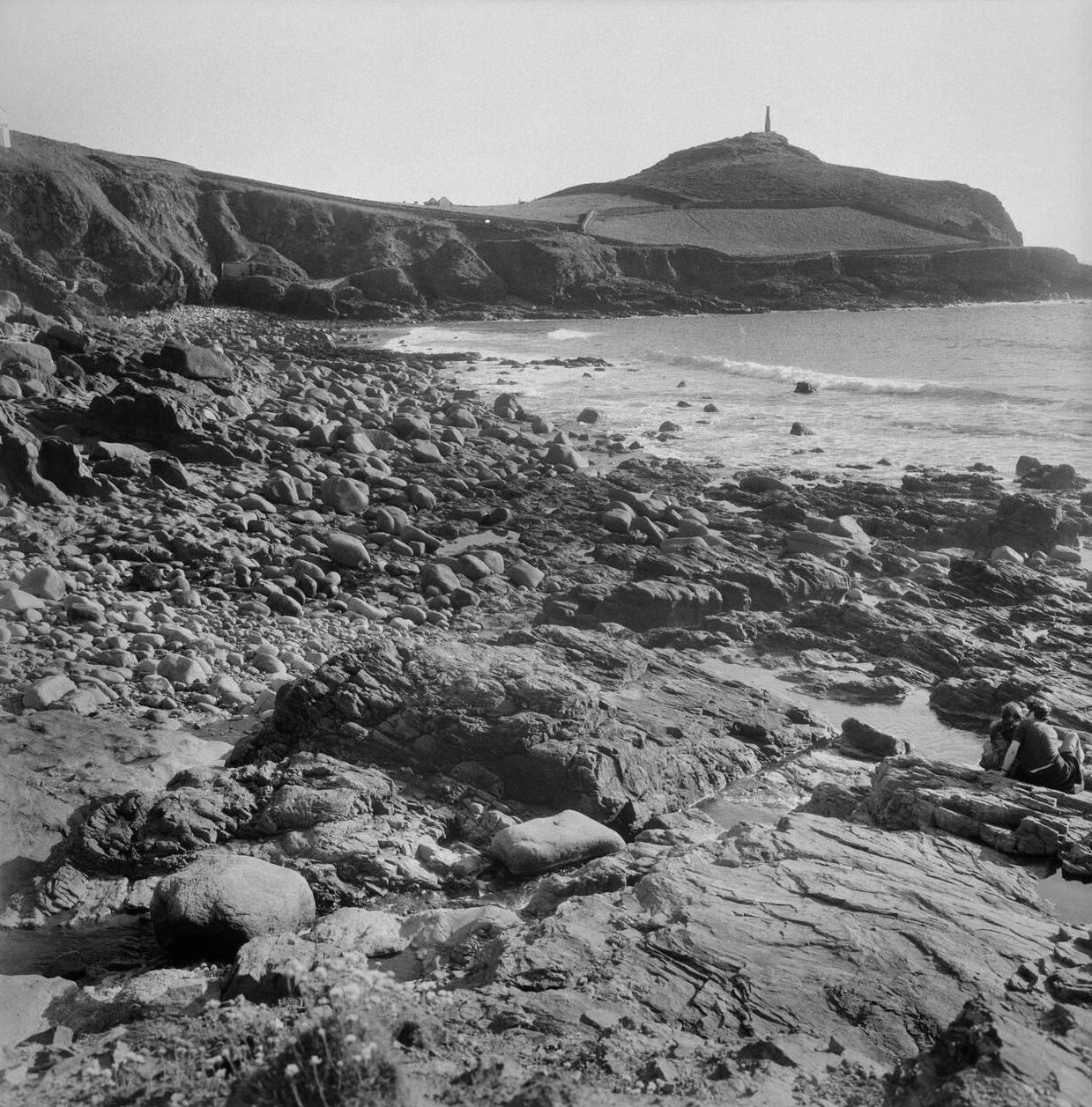 Cape Cornwall, St Just, Cornwall, 1970.