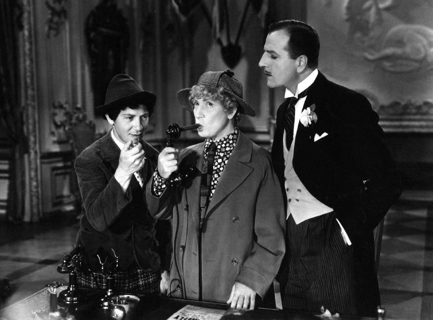 The Marx Brothers in the film Duck Soup (1933)
