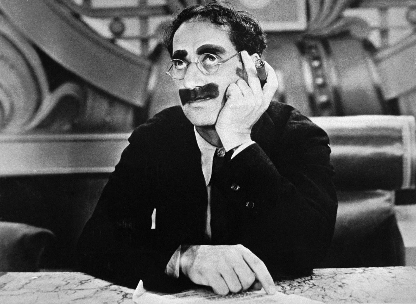 Groucho Marx as Rufus T. Firefly in Duck Soup (1933)