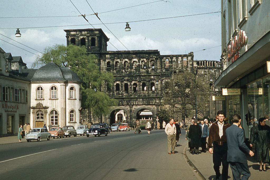 Porta Nigra in Trier, 1955