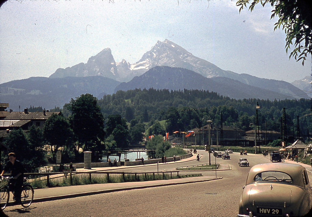 Street in Berchtesgaden, 1953