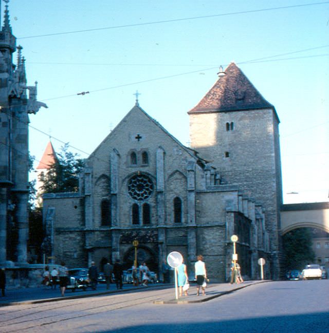 Ulrichskirche, Regensburg, Germany, 1960s