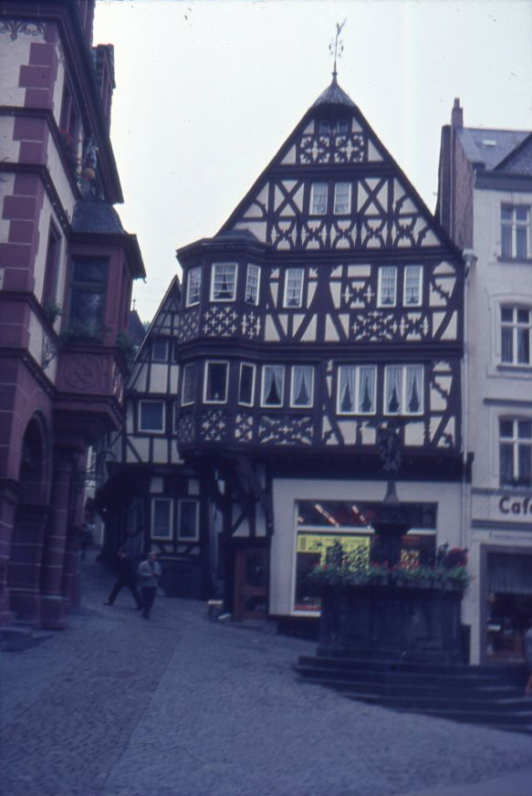 Bernkastel-Kues street scenes, 1960s