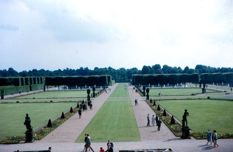 Herrenhausen Garden, Hannover, Germany, 1960s