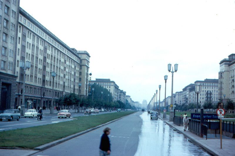 Karl Marx Allee, East Berlin, Germany, 1960s