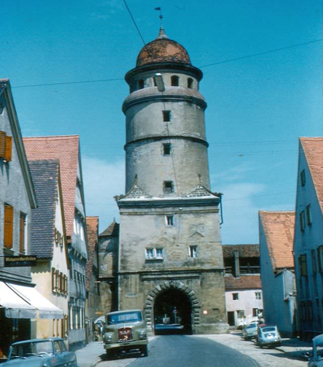Löpsinger Tor, Nördlingen, Germany, 1960s