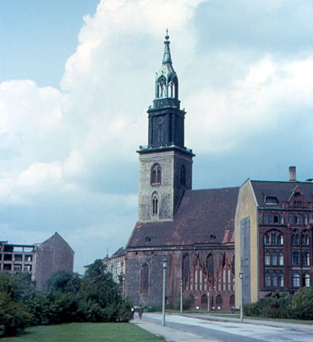 Marienkirche, East Berlin, Germany, 1960s